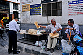 Syria, Damascus, October 2010. Everyday life scene near the Al-Bzouriyeh souk
