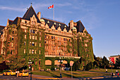Canada, British Columbia, Victoria, . Empress Hotel built in 1908 by the Canadian Pacific Railway