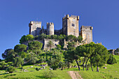 Spain, Andalucia Region, Cordoba Province, Almodovar del Rio City, Almodovar Castle