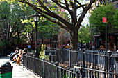 West Houston street & 6th avenue, Greenwich Village, Manhattan, New York City, USA