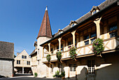 Cote d'Or. Beaune. Hospices (Hôtel-Dieu). The Wine Museum.