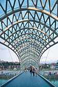 Georgia, Tbilisi City, The Peace Bridge