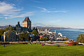 Canada, Quebec City, Old Quebec, Frontenac Castle