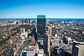 USA, Masachusetts, Boston City, Downtown Skyline from Prudential Tower