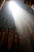 Shrine. Holy Sepulchre Church. Jerusalem. Israel.