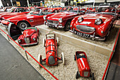 England, Somerset, Haynes Motor Museum, Display of Vintage Cars