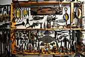 Nantes. Loire-Atlantique. Antique and craft tools