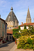 France, Limousin, Haute Vienne (87), Le Dorat, Saint Pierre collegiate church