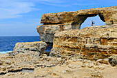 Azur window in Dwejra, Gozo island, Malta, Europe