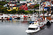 Boats In Torshavn, Faroe Islands, Kingdom Of Denmark