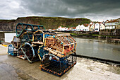 Lobster Traps, Staithes, North Yorkshire, England