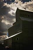 'Camrose, Alberta, Canada; Grain Elevator'