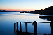 'Parknasilla, County Kerry, Ireland; Sunset Over Kenmare Bay'