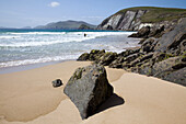 'Coomenoole Beach On The Dingle Peninsula; Dunquin, County Kerry, Ireland'