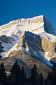 'Snow-Capped Mountain; Canmore, Alberta, Canada'