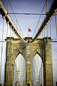 Brooklyn Bridge, Manhattan, New York, Usa