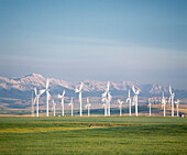 Wind Turbines, Alberta, Canada
