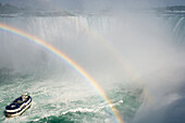 Horseshoe Falls And The Maid Of The Mist - Niagara Falls, Ontario, Canada