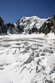 Cirque Maudit And Mont Blanc, Aiguille Du Midi, Chamonix, France