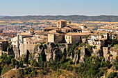'View Of The Old Buildings And Cathedral In The Old Part Of Cuenca; Cuenca, Castile La Mancha, Spain'