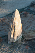 'Rock formation with peak;Goreme nevsehir turkey'