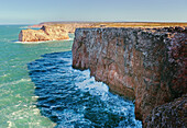 'Cliffs along the coast;Sagres portugal'