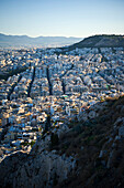 'Cityscape view of athens at sunrise;Athens greece'