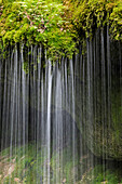 Wasserfall in der Wutachschlucht, bei Bonndorf, Schwarzwald, Baden-Württemberg, Deutschland