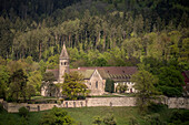Gesamtansicht des Kloster Lorch, Schwäbische Alb, Baden-Württemberg, Deutschland