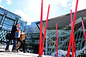 Grand Canal Theatre in den Docklands, Dublin, Irland