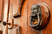 Doorknocker, Noto, Syracuse, Sicily, Italy