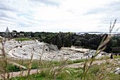 Griechisches Theater, Parco Archeologico della Neapoli, Syrakus, Sizilien, Italien