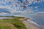 Baltic Sea beach near Kuehlungsborn, Riedensee, Baltic Sea, Mecklenburg Western Pomerania, Germany
