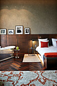 Bel Etage Suite Zimmer no.220, Das Stue Hotel, Drakestrasse 1, Tiergarten, Berlin, Deutschland