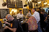 Tapas in the Santa Ana district, Madrid, Spain