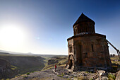 Gregory church of Abu in the ruins of Ani near Kars, Kurd populated area, east Anatolia, East Turkey, Turkey
