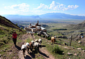 Ishak Pasa Palast bei Dogubayazit am Ararat, Kurdengebiet, Ost-Anatolien, Osttürkei, Türkei