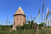 Tomb in Gevas at lake Van, Kurd populated area, east Anatolia, East Turkey, Turkey