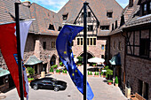 Hotel in the Wartburg near Eisenach, Thuringian forest, Thuringia, Germany