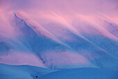 Monte Vettore's detail, with winter colours, Umbria