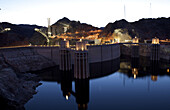 The Hoover Dam located just outside of Boulder City, Nevada has seen dropping water levels over the past several years.