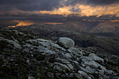 Peneda-Geres National Park,  Portugal. Geres Mountains from top of antenna mountain.