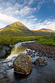 River near Loch Slapin, Isle of Skye, Scotland, United Kingdom, August 2007