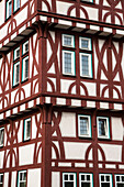 Fachwerk,Gebäude in der Altstadt, Aschaffenburg, Franken, Bayern, Deutschland