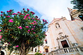 Church of St. Joseph at Piazza IX Aprile, Taormina, Sicily, Italy, Europe