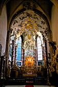 St. Michael's Church crypt and altar, Vienna, Austria, Europe