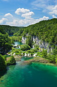 Gavanovac Lake and Milanovac Lake, Plitvice Lakes National Park, UNESCO World Heritage Site, Croatia, Europe