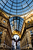 Galleria Vittorio Emanuele II, Milan, Lombardy, Italy,  Europe