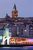 Galata Bridge, Istanbul, Turkey, Europe