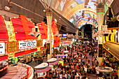 The Fremont Street Experience in Downtown Las Vegas, Nevada, United States of America, North America
